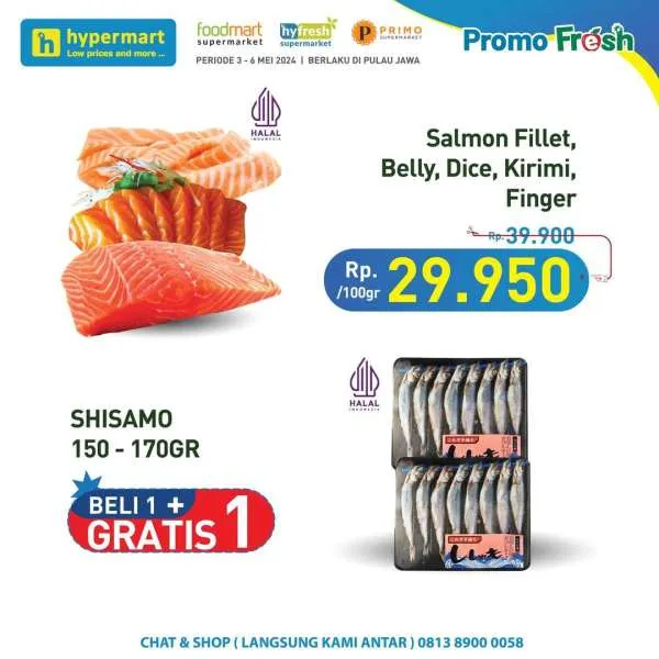 Promo JSM Hypermart Hyper Diskon Weekend Periode 3-6 Mei 2024