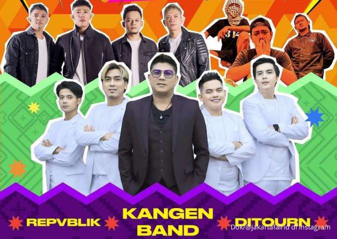 Ada Kangen Band & Repvblik Hari Ini, Cek Jadwal Konser Jakarta Fair 1-7 Juli 2024