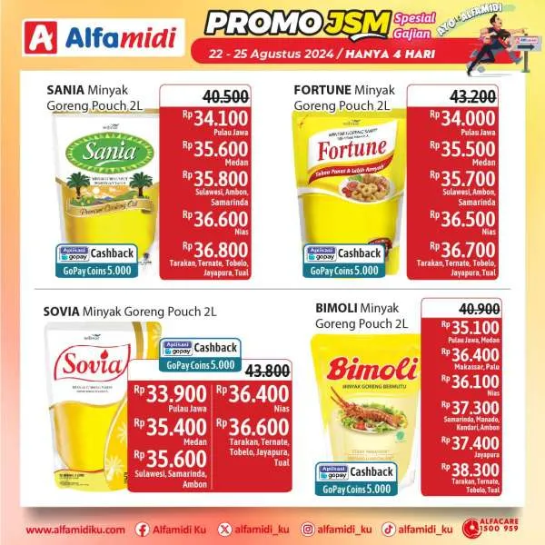 Promo JSM Alfamidi Spesial Gajian Periode 22-25 Agustus 2024