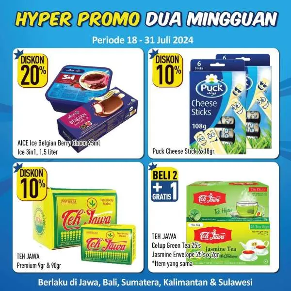 Promo Hypermart Dua Mingguan Periode 18-31 Juli 2024