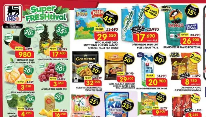 Promo Superindo Terbaru 22-25 Januari 2024