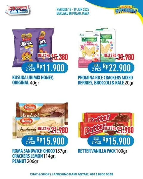 Promo Hypermart Beli Banyak Lebih Hemat Periode 13-19 Juni 2025
