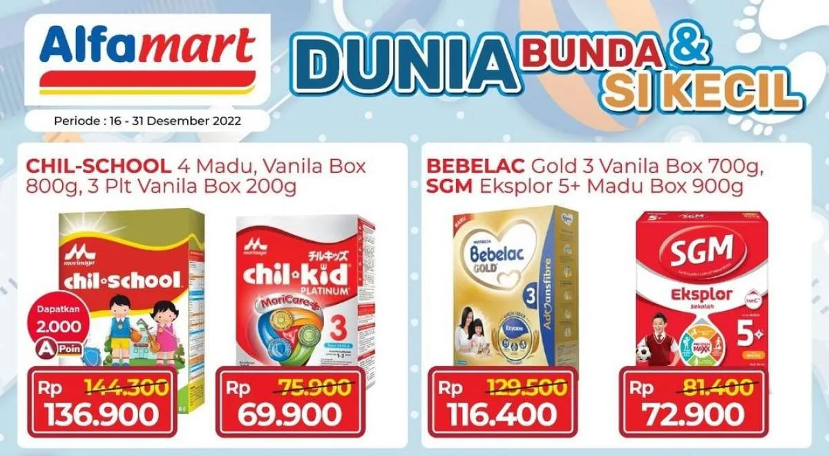 Promo Alfamart Terbaru Edisi Susu Keluarga, Harga Hemat Berlaku sampai Akhir Desember