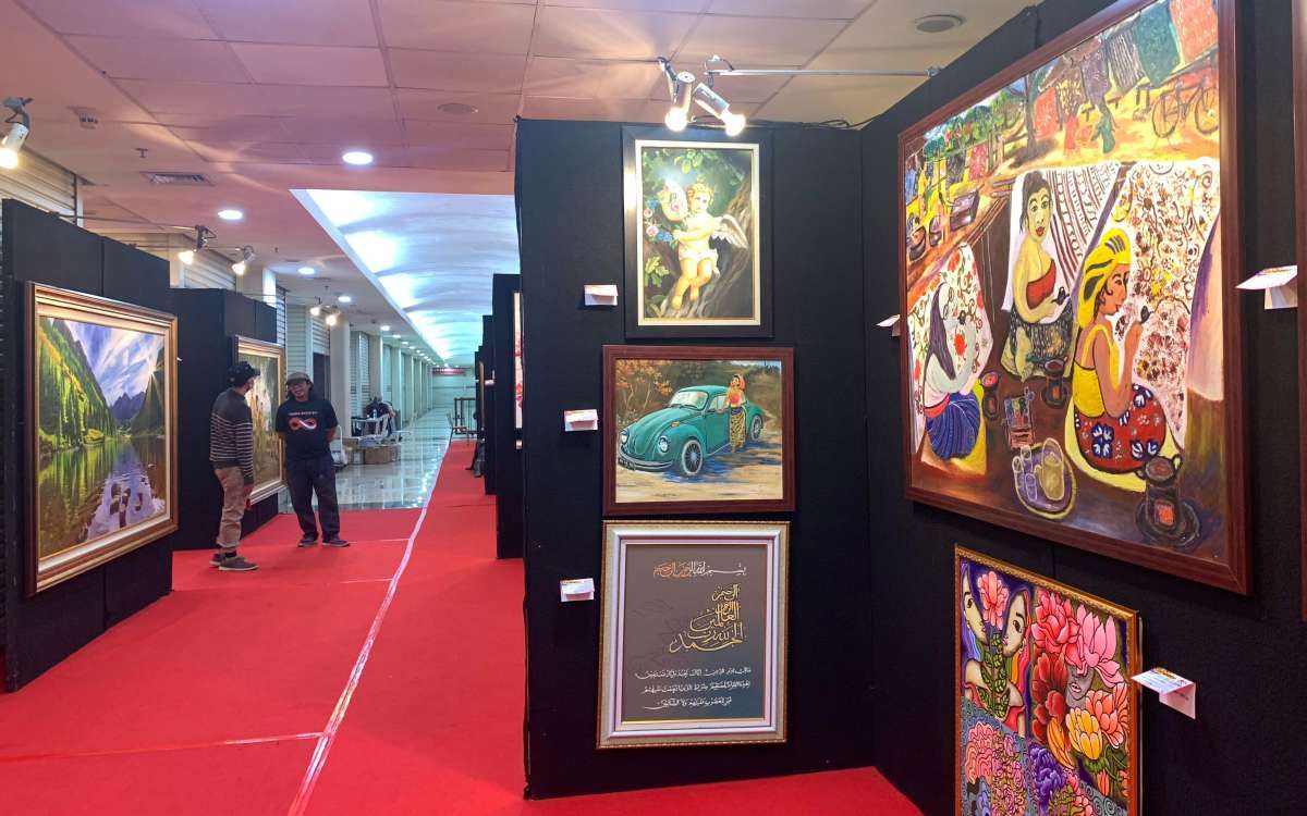 Pameran Seni Tanpa Batas Hadirkan Karya Puluhan Seniman Tanah Air