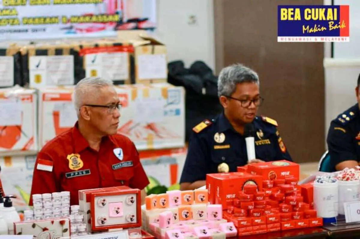 Bea Cukai Makassar dan BPOM berantas obat dan makanan ilegal