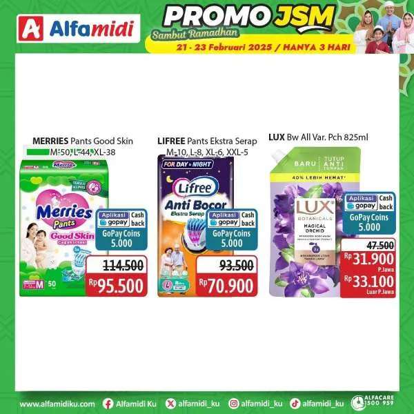 Promo JSM Alfamidi Periode 21-23 Februari 2025