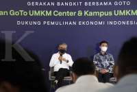 Gibran optimistis gerakan #BangkitBersama GoTo bisa jadi penggerak ekonomi di Solo