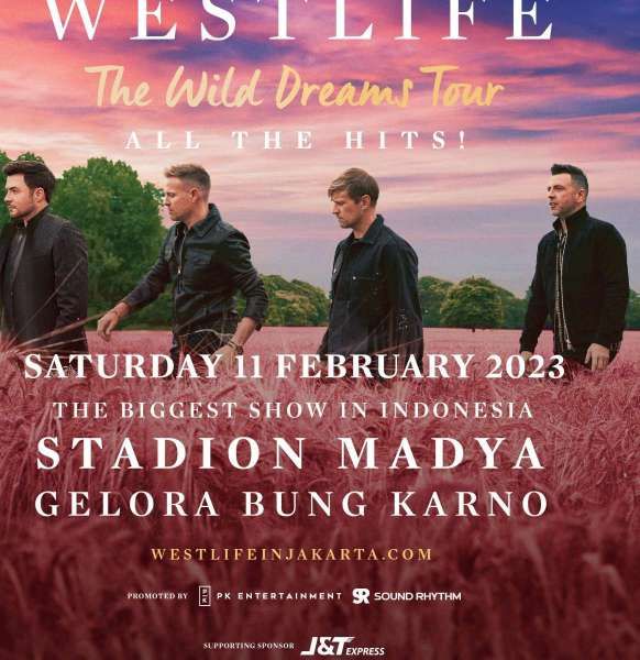 J&T Express Hadirkan Kesempatan bagi Para Pecinta Musik NontonWestlifeBarengJNT