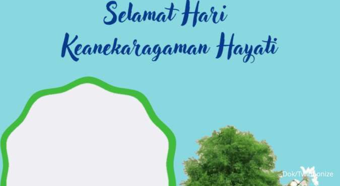 Kumpulan Twibbon Hari Keanekaragaman Hayati Internasional, Bagikan di Medsos