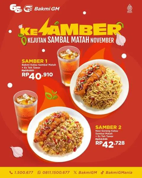 Promo Kesamber Bakmi GM November 2025 Hemat