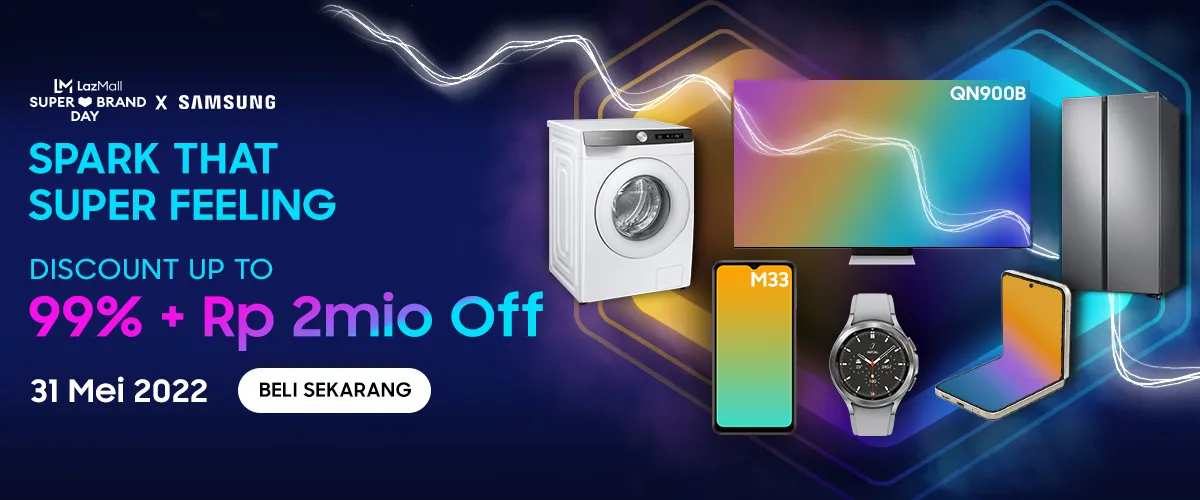 Samsung Hadirkan LazMall Super Brand Day 2022 di Lazada