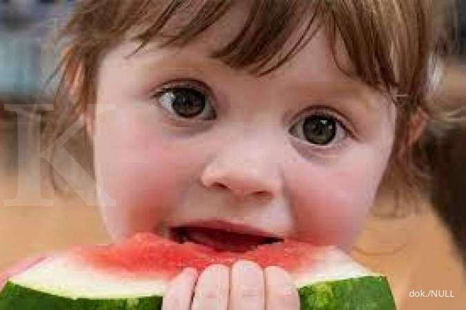 Kebiasaan makan sehat pada anak