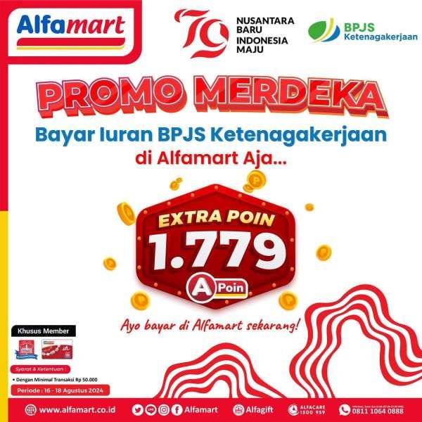 Promo Alfamart Spesial Kemerdekaan 16-18 Agustus 2024