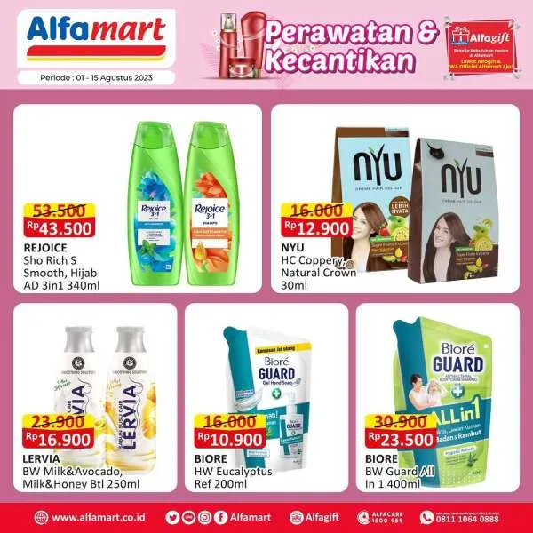 Promo Alfamart Personal Care Fair Periode 1-15 Agustus 2023