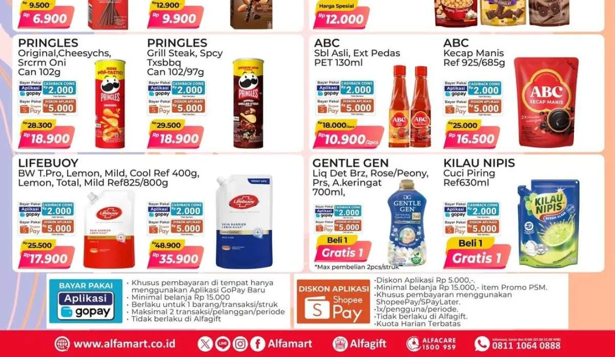 Promo PSM Alfamart Desember 2025, Gentle Gen & Kilau Nipis Beli 1 Gratis 1