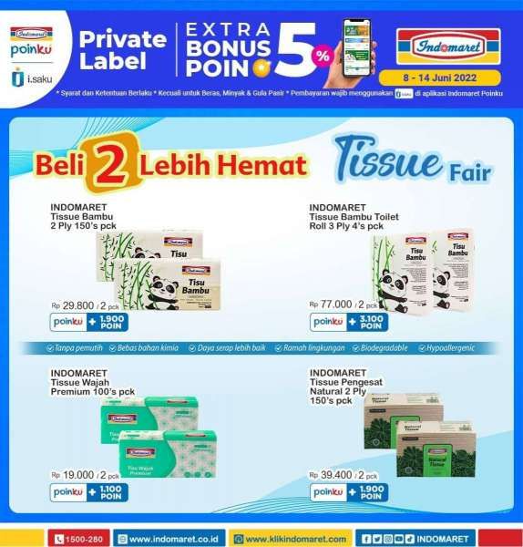 Promo Indomaret Super Hemat Mingguan Terbaru 8-14 Juni 2022