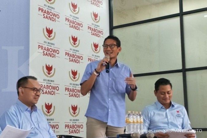Sandiaga minta pendukungnya tidak tertawakan kartu pra kerja Jokowi