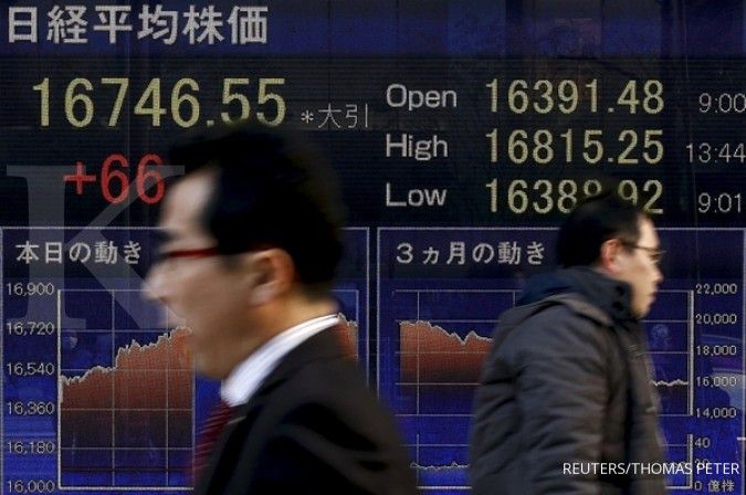 Mengekor Wall Street, bursa Asia rebound 