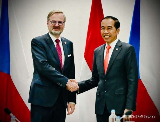 Bertemu PM Ceko, Jokowi Bahas Kerja Sama Ekonomi, Pertahanan dan Indo-Pasifik