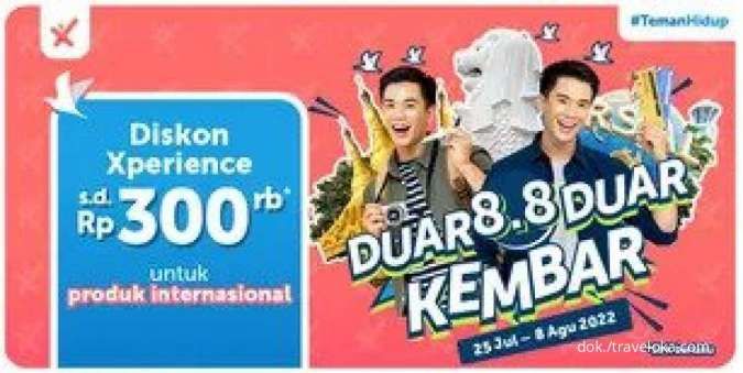 Manfaatkan Promo Traveloka 8.8, Diskon Xperience Internasional hingga Rp 300.000