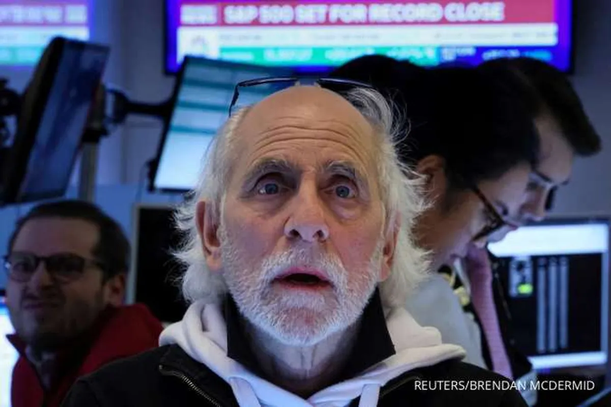 Indeks S&P 500 dan Nasdaq Kompak Menguat Ditopang Data Sektor Jasa yang Lemah 