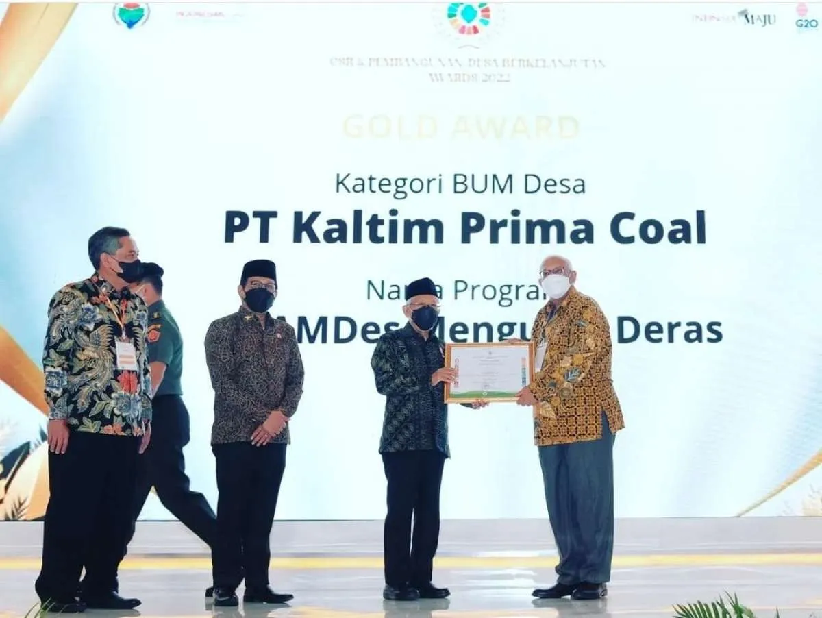 Dua Anak Usaha Bumi Resources (BUMI) Raih Penghargaan dari Kemendes