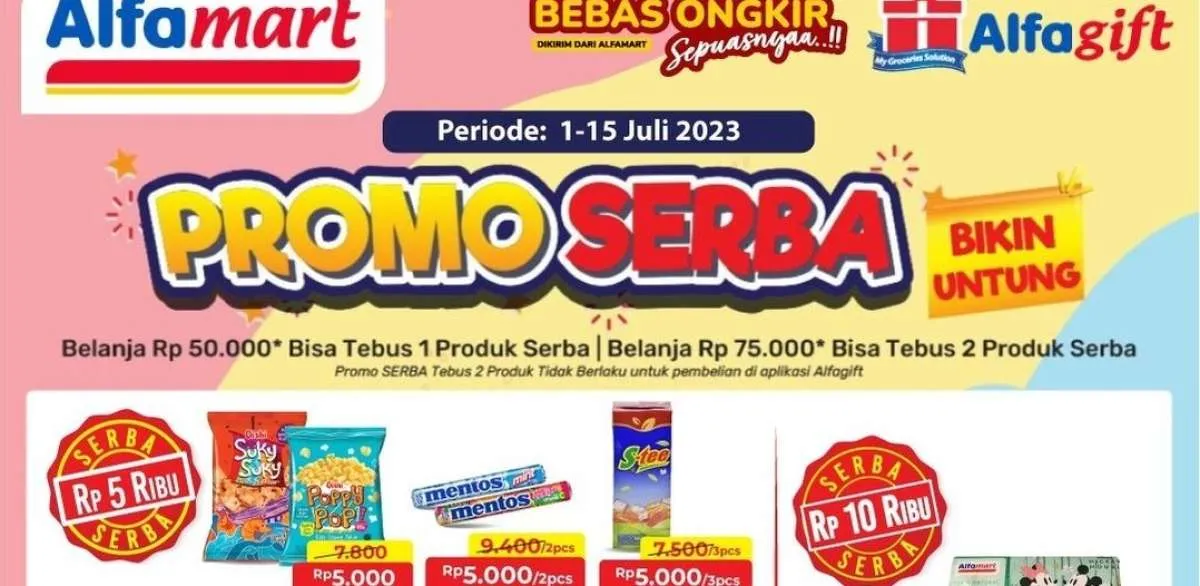 Katalog Promo Alfamart Terbaru 4 Juli 2023, Promo Serba Bikin Untung!