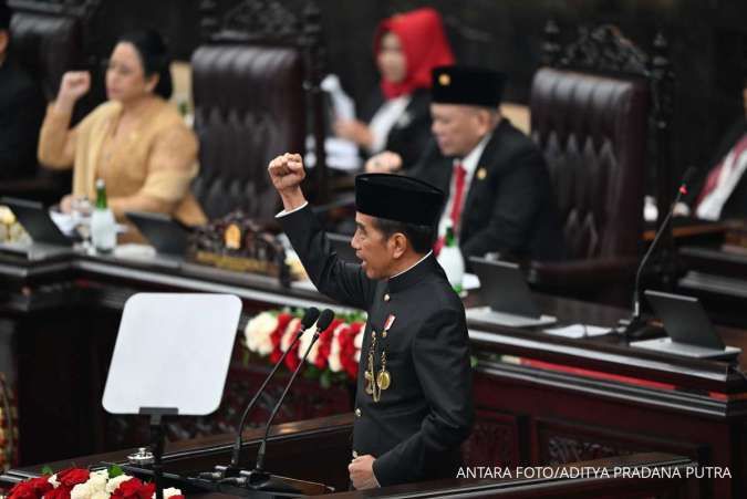 Sidang Tahunan MPR, Jokowi: Inflasi RI Terkendali Saat Banyak Negara Naik