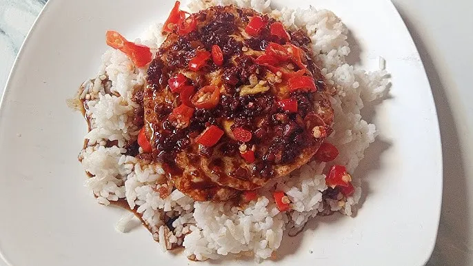 Nasi telur pontianak