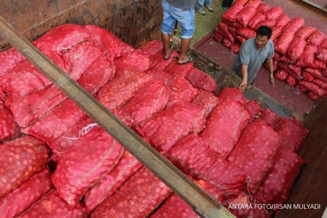 Delapan ton bawang ilegal asal Malaysia disita