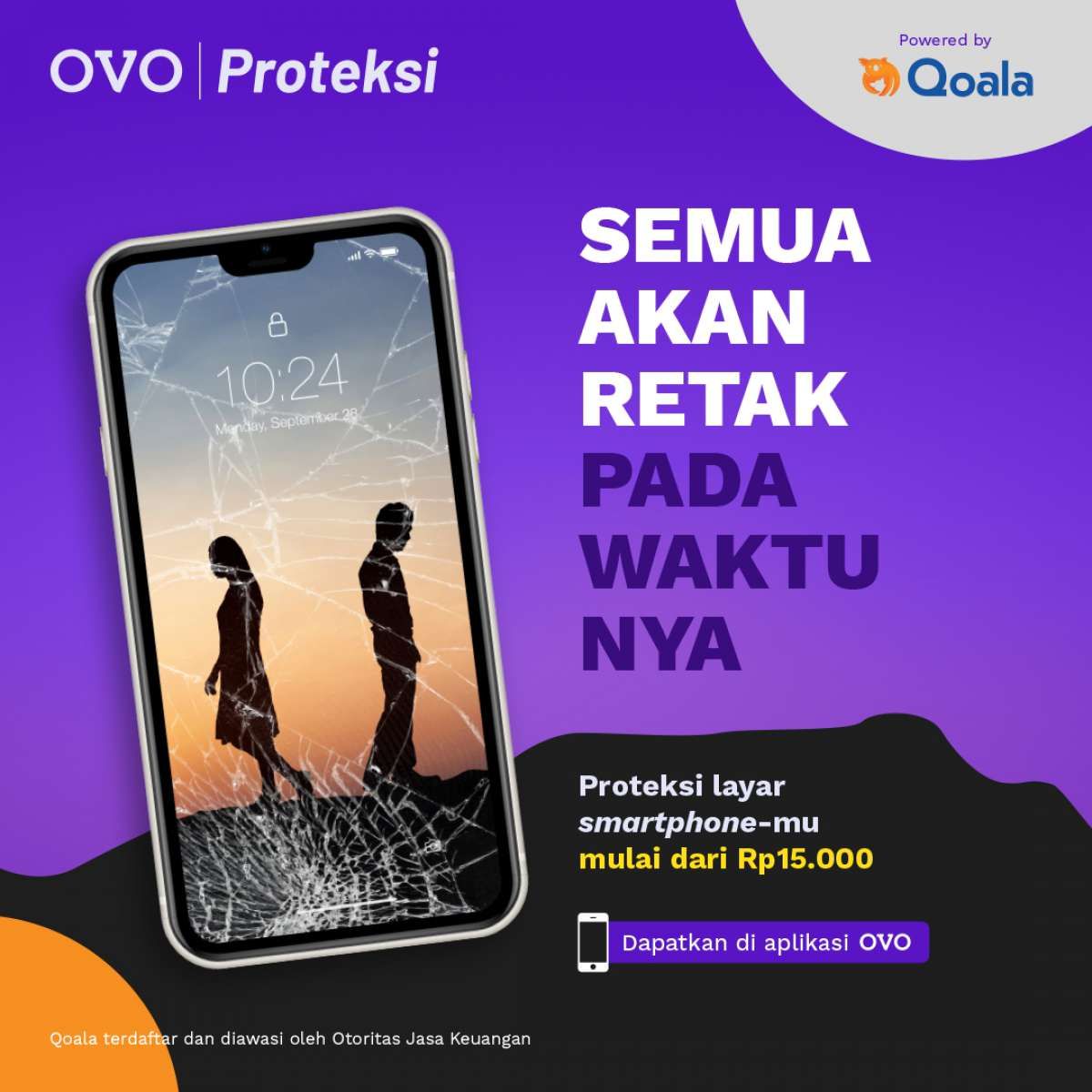 Kongsi Dompet Digital dan Asuransi Bertambah, Ovo dan AXA Garap Proteksi Layar Ponsel
