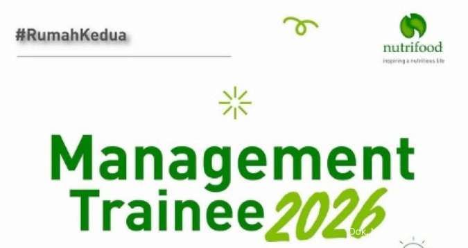 Nutrifood Buka Lowongan Kerja Terbaru 2026 untuk Lulusan Baru, Simak Syaratnya
