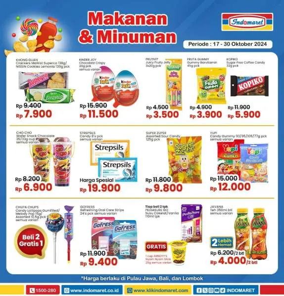 Promo Indomaret Super Hemat Periode 17-30 Oktober 2024