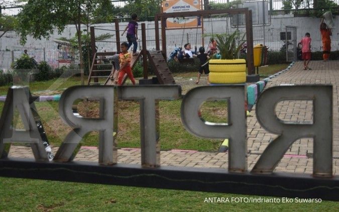 90% RPTRA di Jakarta sudah dibuka, alat permainan belum dapat digunakan