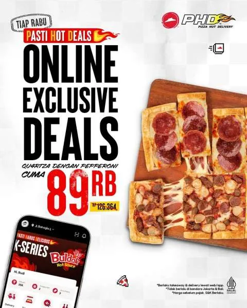 Promo PHD Online Exclusive Deals Tiap Rabu