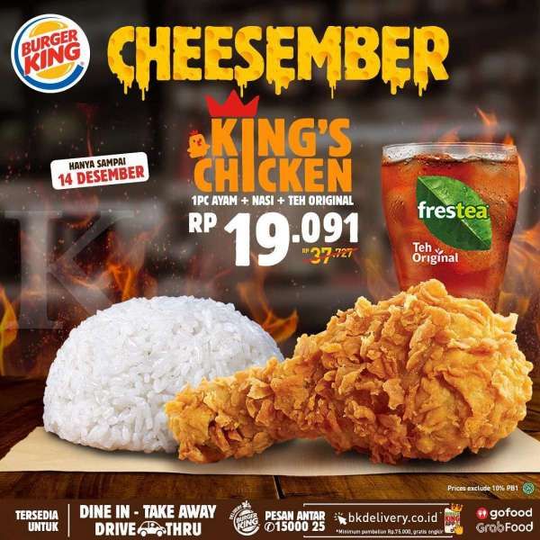 Promo Burger King 8-14 Desember 2020 