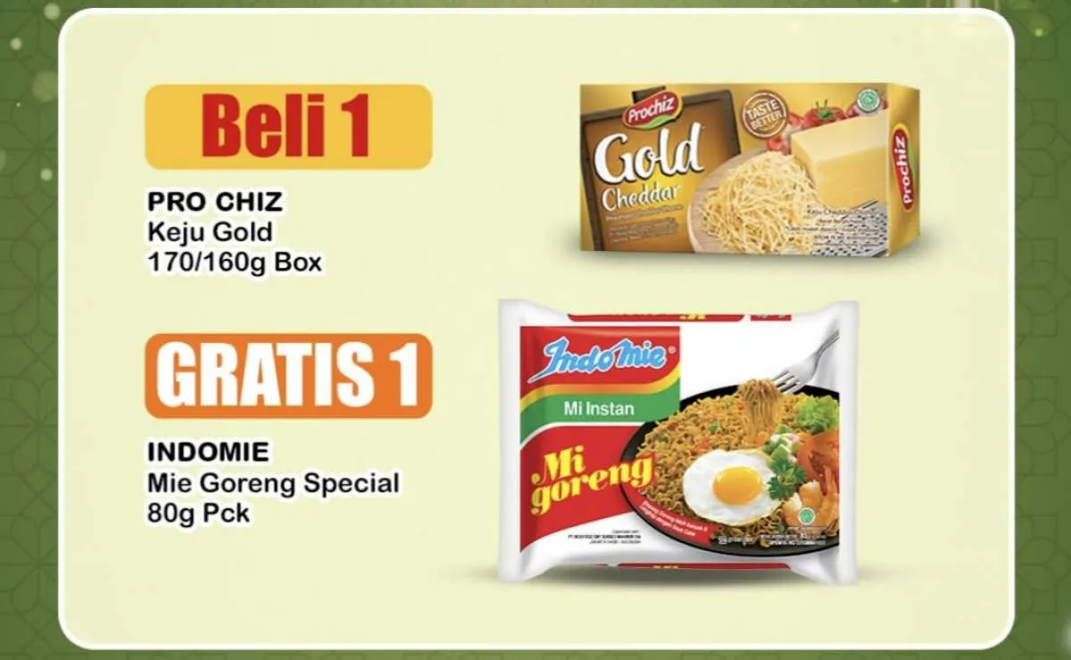 Promo Indomaret Terbaru sampai 15 April 2024, Beli 1 Gratis 1 dan Beli 2 Gratis 1