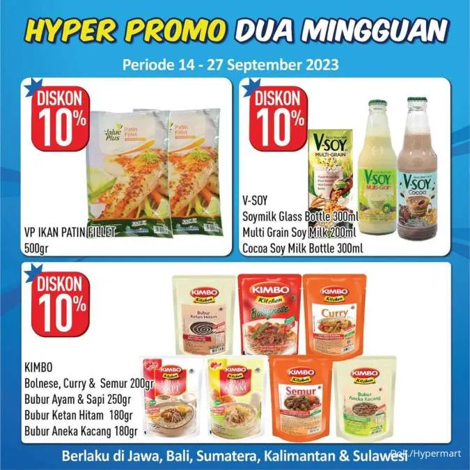 Promo Hypermart Dua Mingguan Periode 14-27 September 2023