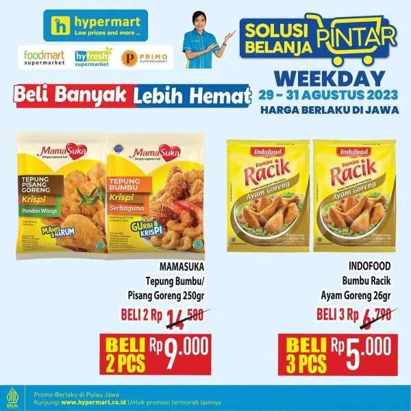 Promo Hypermart Beli Banyak Lebih Hemat Periode 29-31 Agustus 2023