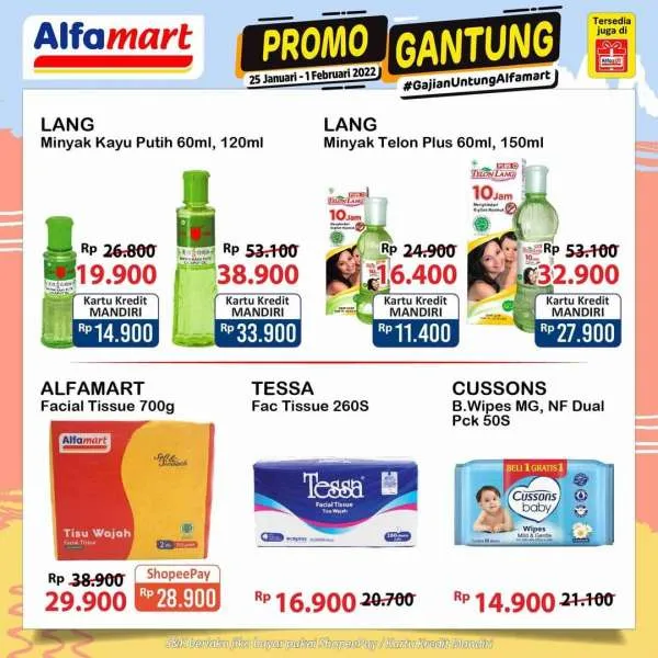Promo Alfamart Gantung 25 Januari-1 Februari 2022