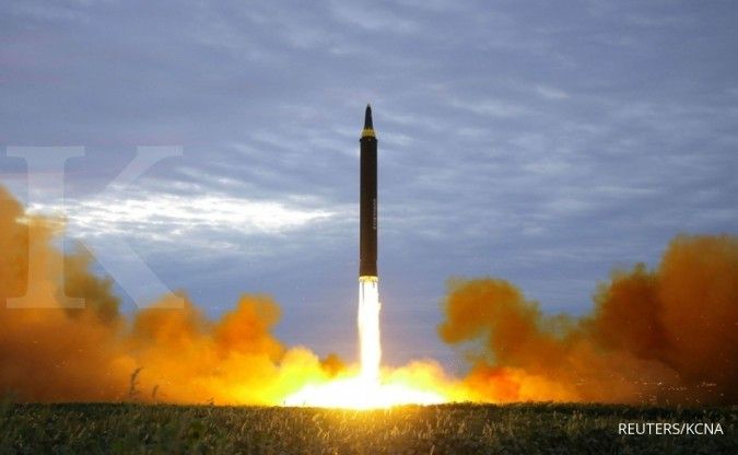 Korea Utara tembakkan rudal ke perairan Jepang