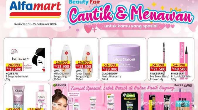 Promo Alfamart Kebutuhan Dapur Sasa Rp 5.000-an, Ada Beauty Fair Spesial Valentine