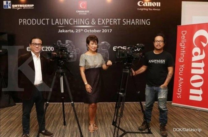 Canon luncurkan 2 kamera sinema EOS C200 dan C700