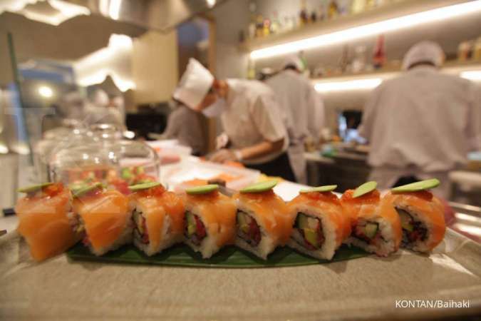 Sushi salah satu makanan yang tidak boleh dimakan saat hamil