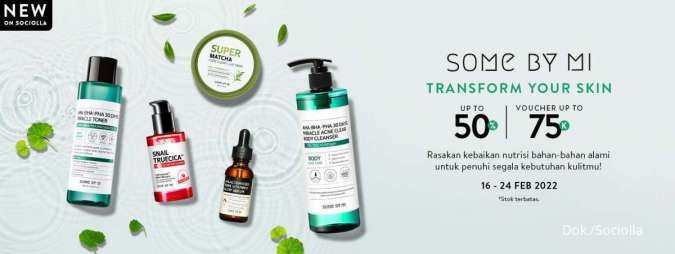 Promo Skincare Some By Mi Diskon s/d 50%, Cek Selengkapnya di Sini!