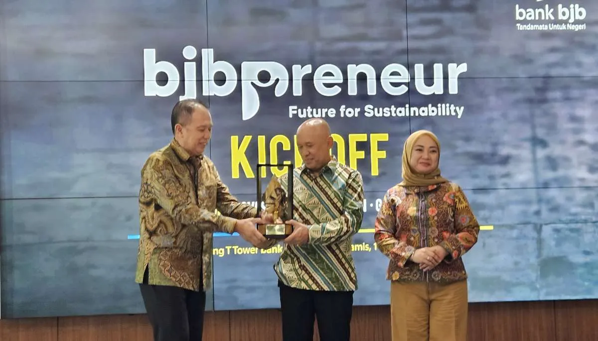Membawa UMKM Naik kelas, Bjb Menggelar bjbpreneur Future for Sustainibility