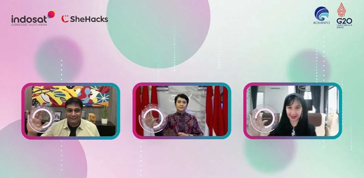 Indosat Ooredoo Hutchison Luncurkan SheHacks 2022 Bersama Kementerian Kominfo