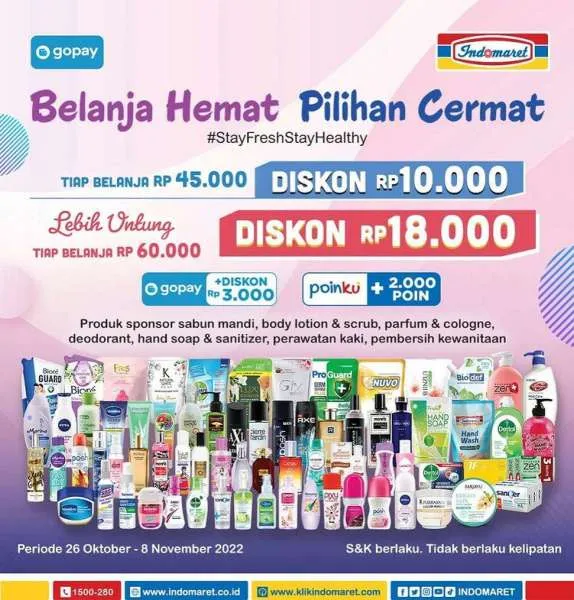Promo Indomaret Super Hemat 26 Oktober-1 November 2022