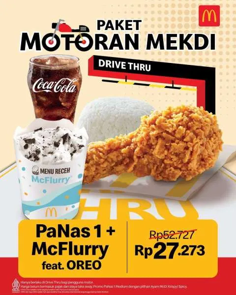 Promo Paket Motoran Mekdi