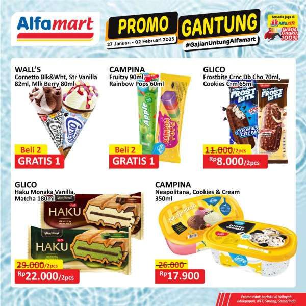 Promo Alfamart Gantung 27 Januari-2 Februari 2025